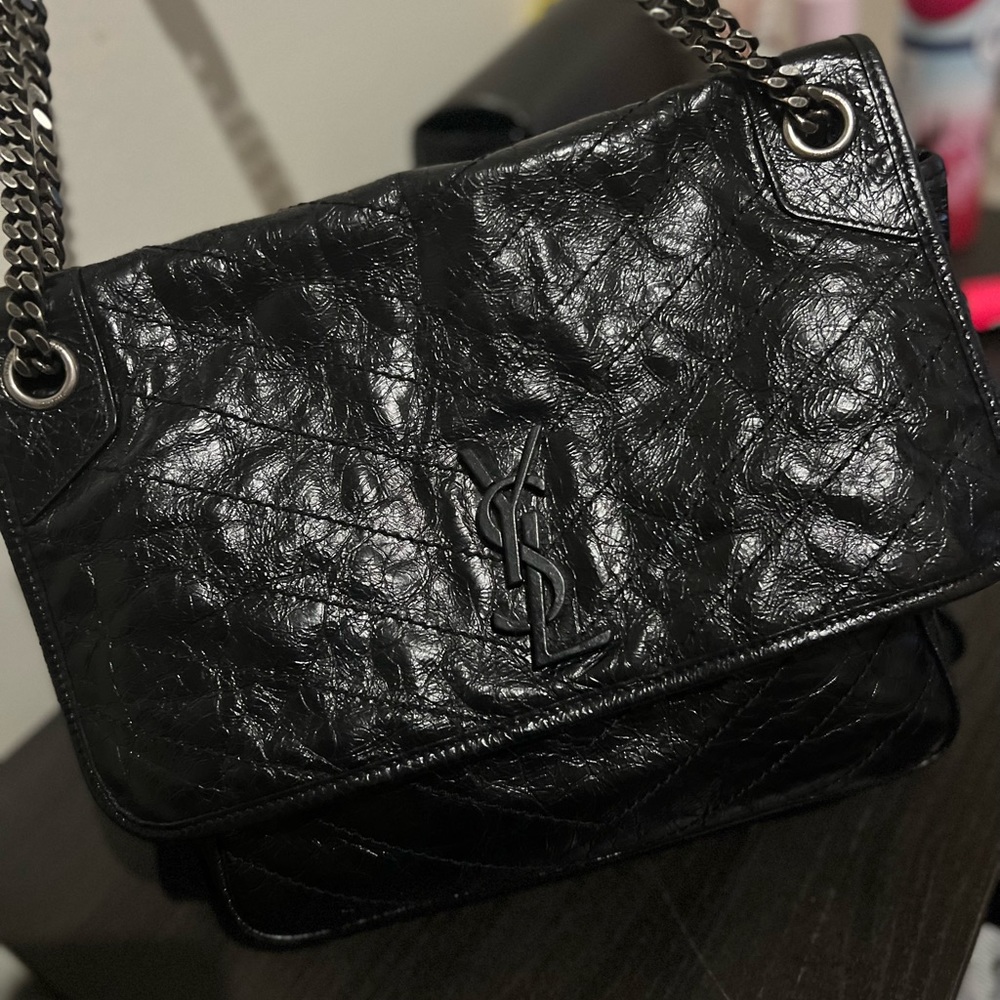 YSL SAINT LAURENT NIKI MONOGRAM LARGE